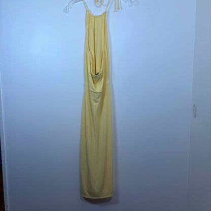 Pre-Owned Size S WHBM Yellow Casual Dress