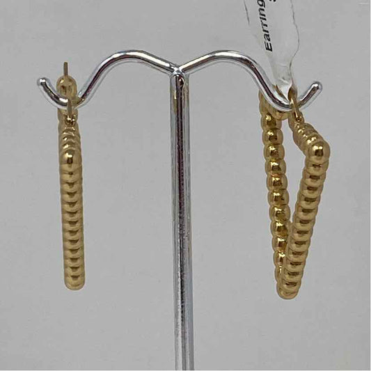 Gold Metal Earrings