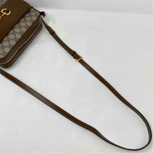 Pre-Owned Gucci Monogram Canvas Designer Handbag