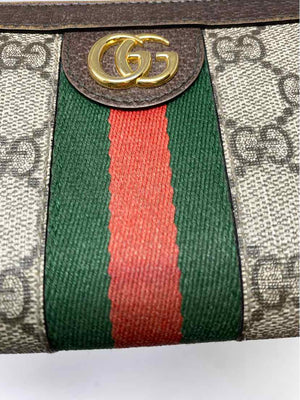 Pre-Owned Gucci Monogram Canvas Designer Wallet