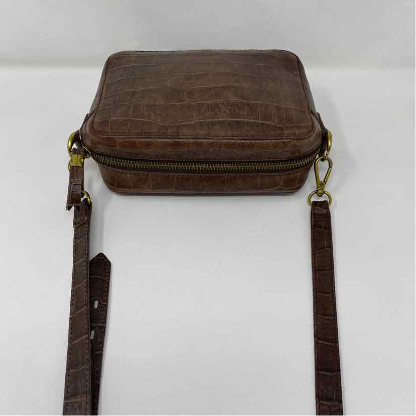 Pre-Owned Madewell Brown Leather Handbag