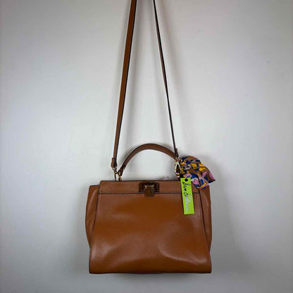 Pre-Owned Sam Edelman Brown Leather Handbag