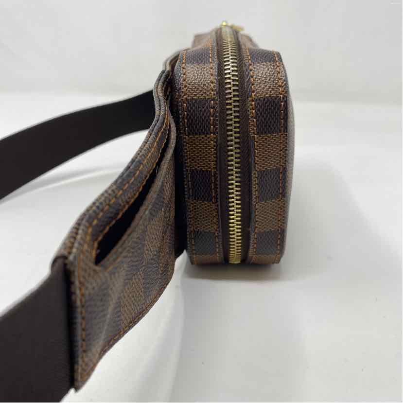 Pre-Owned Louis Vuitton Damier Eben Canvas Designer Handbag