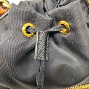Pre-Owned Prada Black Nylon Designer Handbag