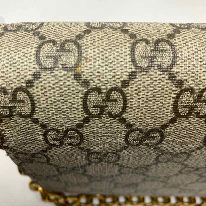 Pre-Owned Gucci Monogram Canvas Designer Handbag
