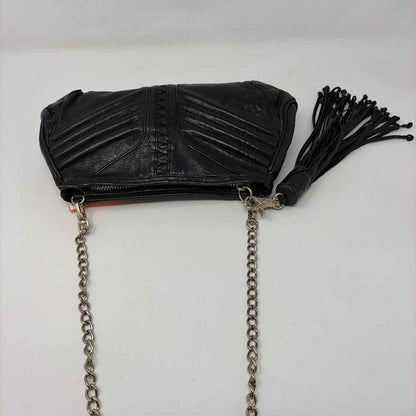 Pre-Owned Junior Drake Black Leather Handbag
