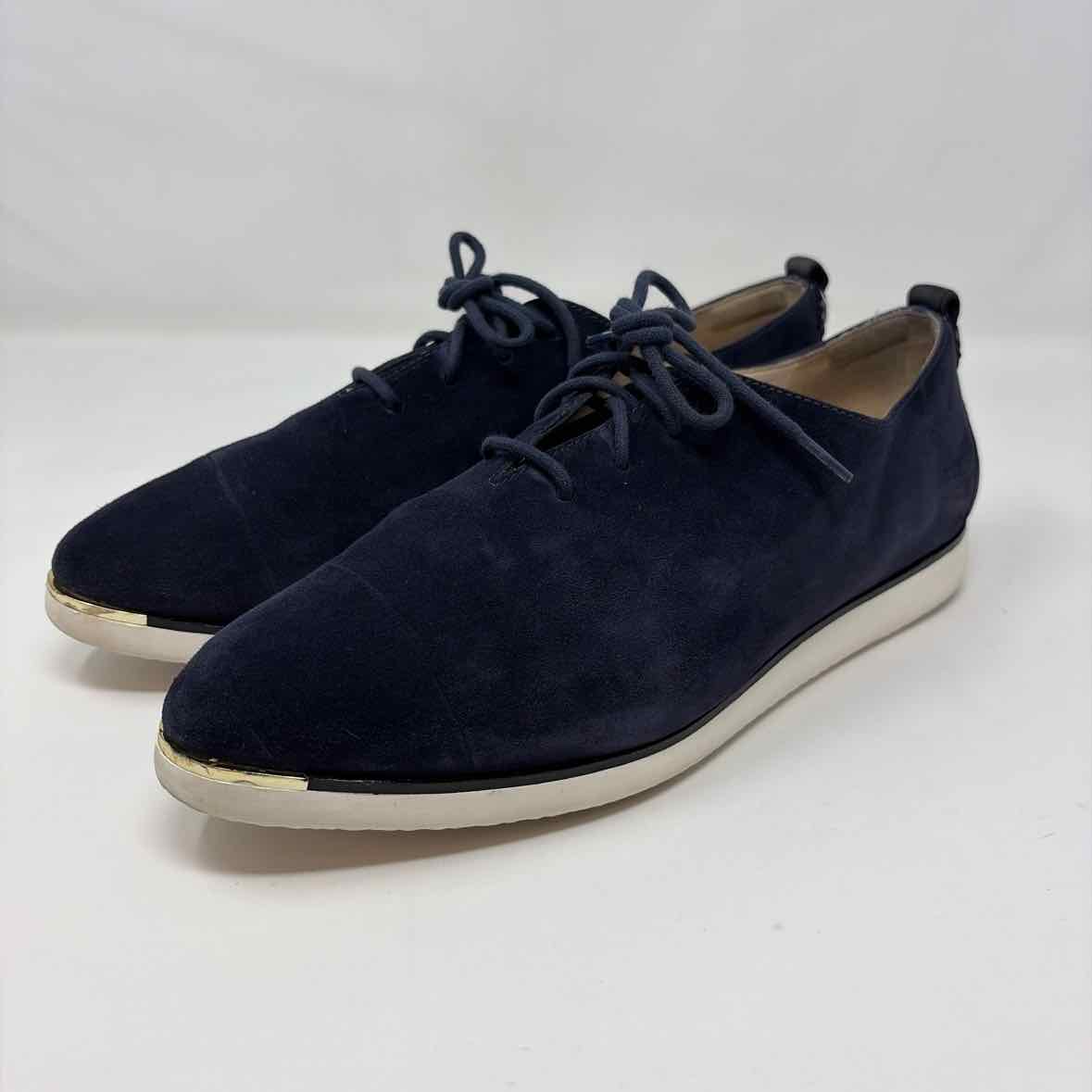 Pre-Owned Shoe Size 9.5 Grand Ambition Navy Sneaker