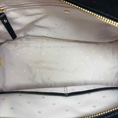 Pre-Owned Kate Spade Black/White Leather Handbag