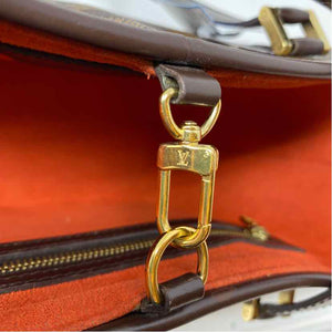 Pre-Owned Louis Vuitton Damier Eben Canvas Designer Handbag
