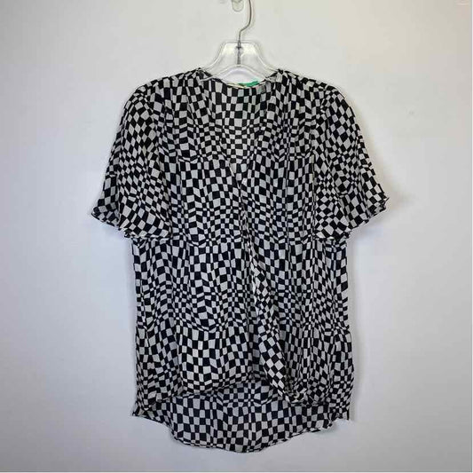 Pre-Owned Size S Elie Tahari Black & White Top
