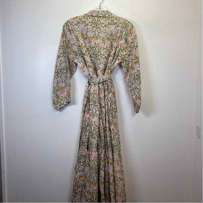 Pre-Owned Size M Lagamos pink floral Casual Dress