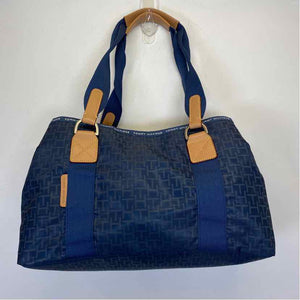 Pre-Owned Tommy Hilfiger Navy Nylon Handbag