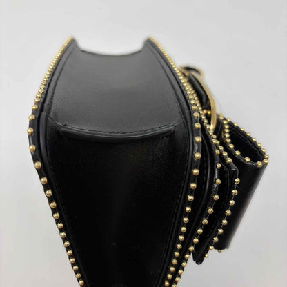 Pre-Owned Ferragamo Black Leather Designer Handbag