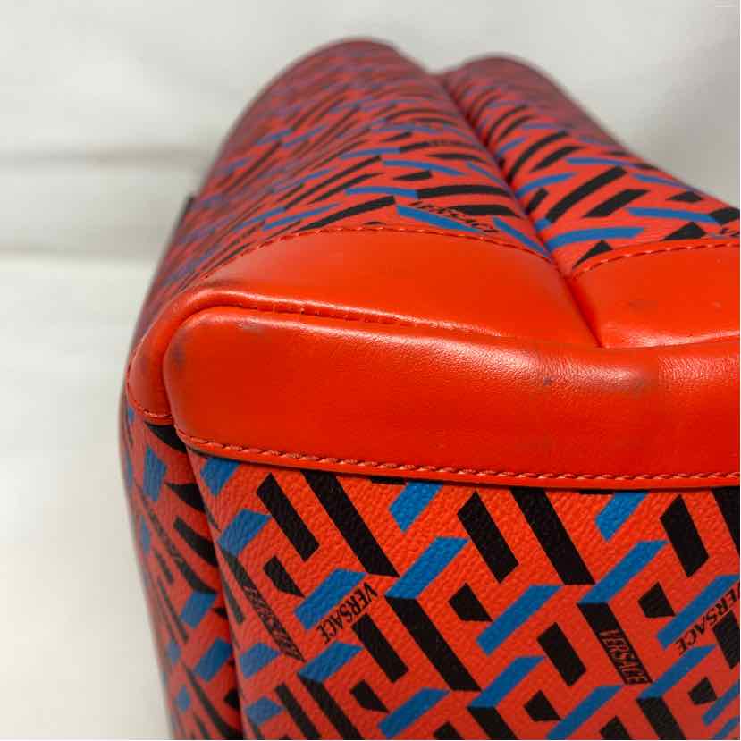 Pre-Owned Versace Multi Leather Designer Handbag