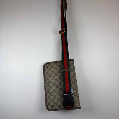 Pre-Owned Gucci Monogram Canvas Designer Handbag