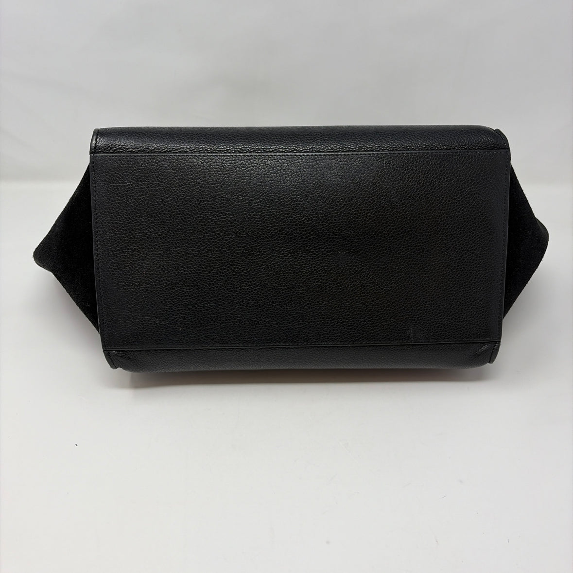 Pre-Owned Celine Black Leather Designer Handbag