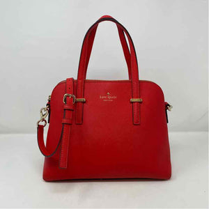 Pre-Owned Kate Spade Red Leather Handbag