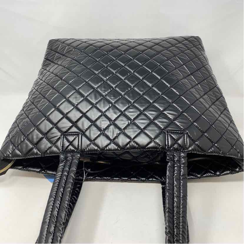 Boutique Black Nylon Handbag