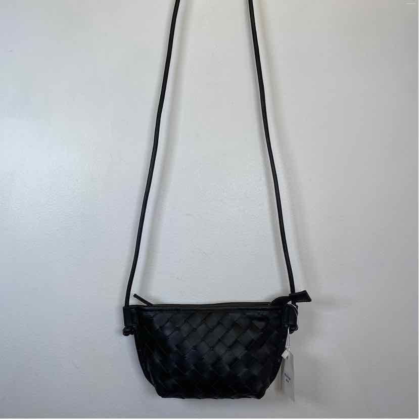 Black faux leather Handbag