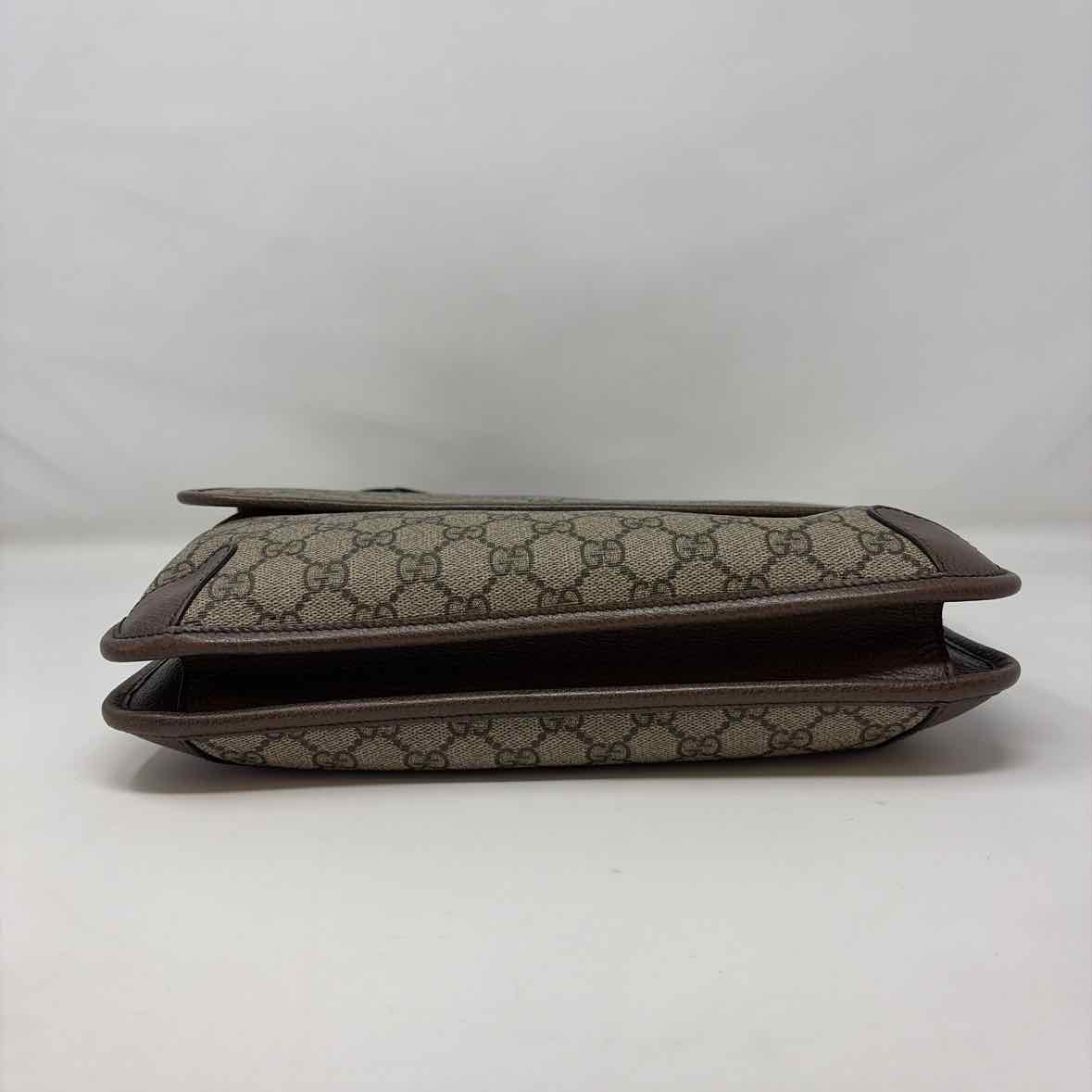 Pre-Owned Gucci Monogram Canvas Designer Handbag