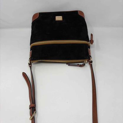 Pre-Owned Dooney & Bourke Black Suede Handbag