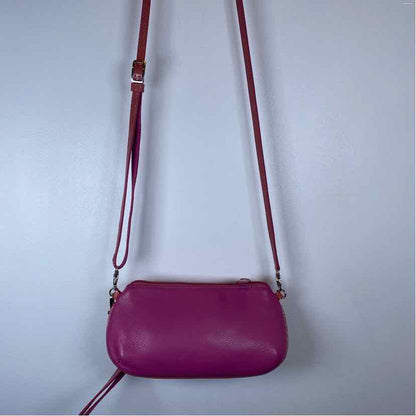 Pre-Owned Brighton Magenta Leather Handbag