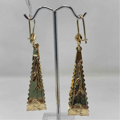 Gold Metal Earrings