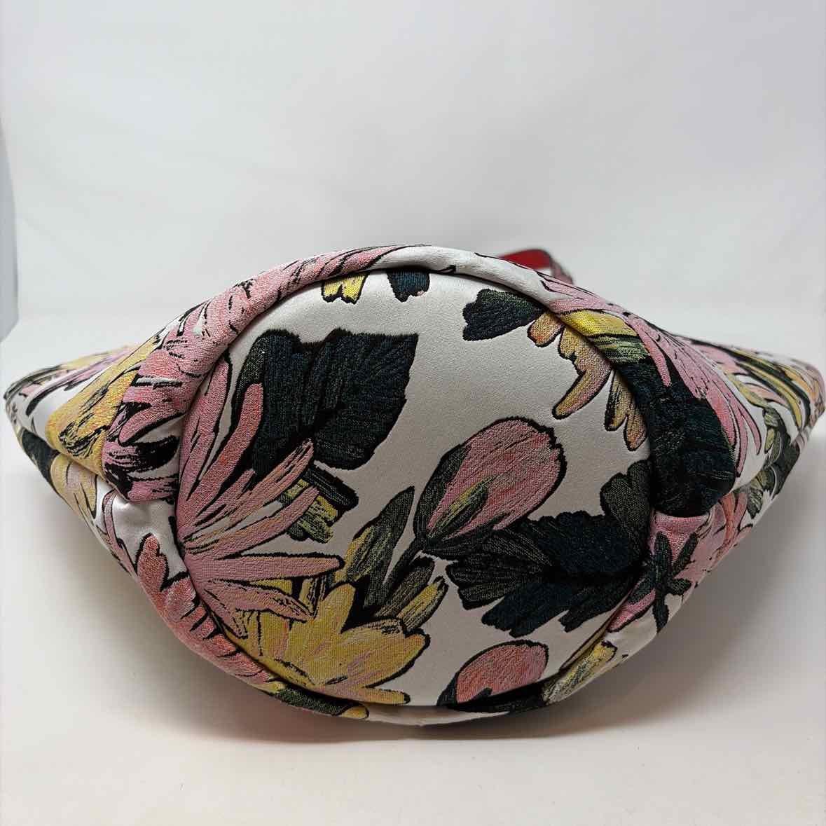 Pre-Owned Christian Louboutin Floral Canvas Designer Handbag