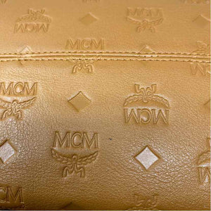 Pre-Owned MCM Cognac Leather Designer Handbag