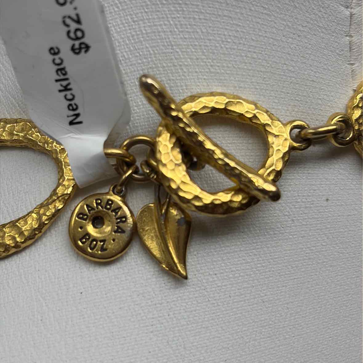 Pre-Owned Barbara Boz Gold Gold Necklace