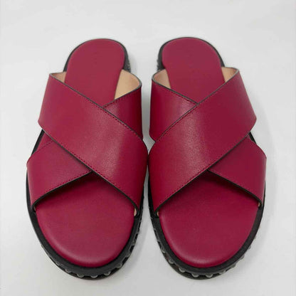 Pre-Owned Shoe Size 7 Coach Pink Sandals