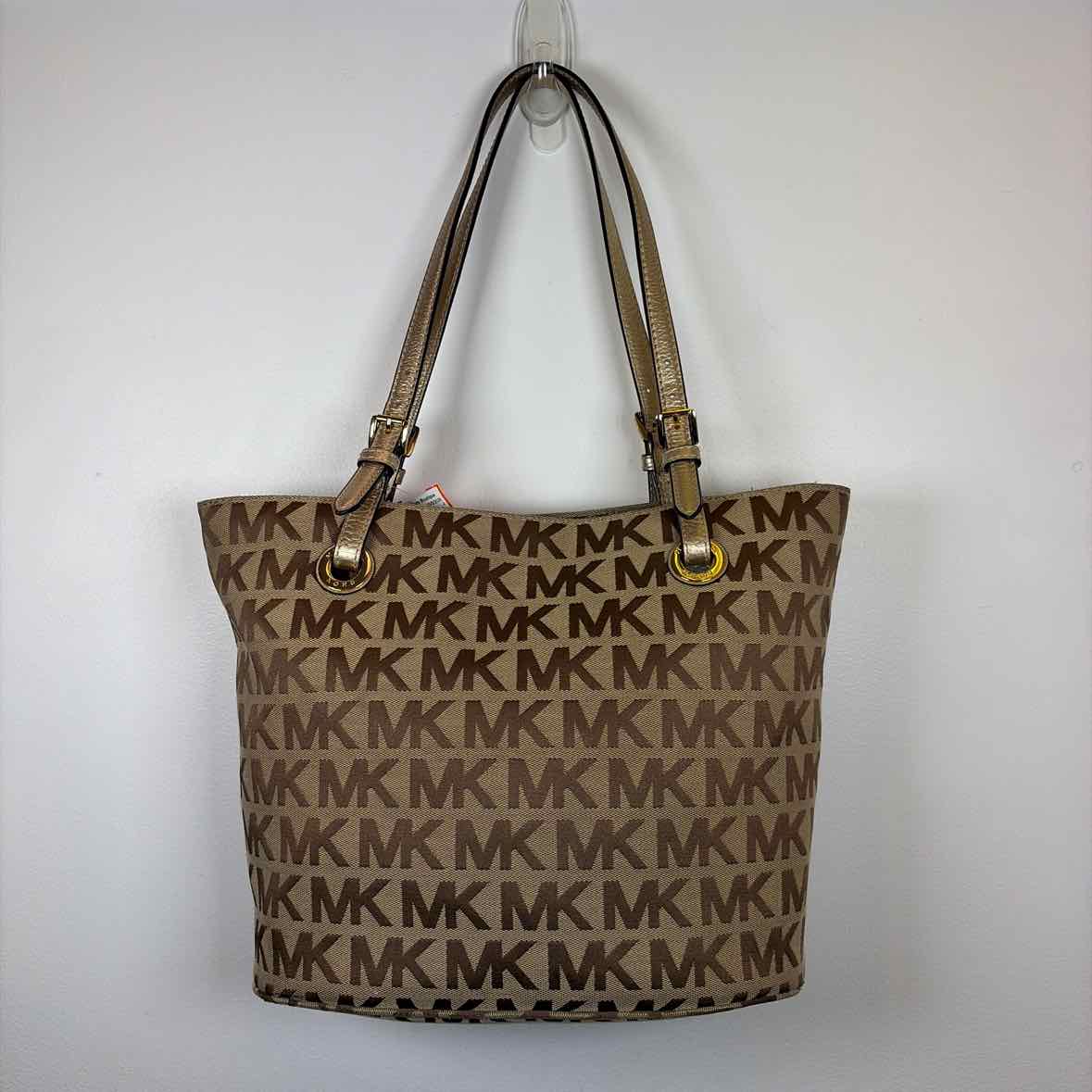 Pre-Owned Michael Kors Brown Fabric Handbag