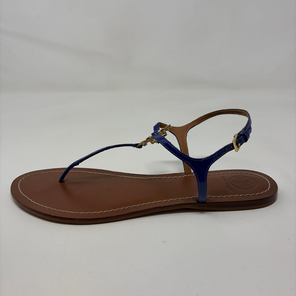 Pre-Owned Shoe Size 9.5 Tory Burch Blue Sandals