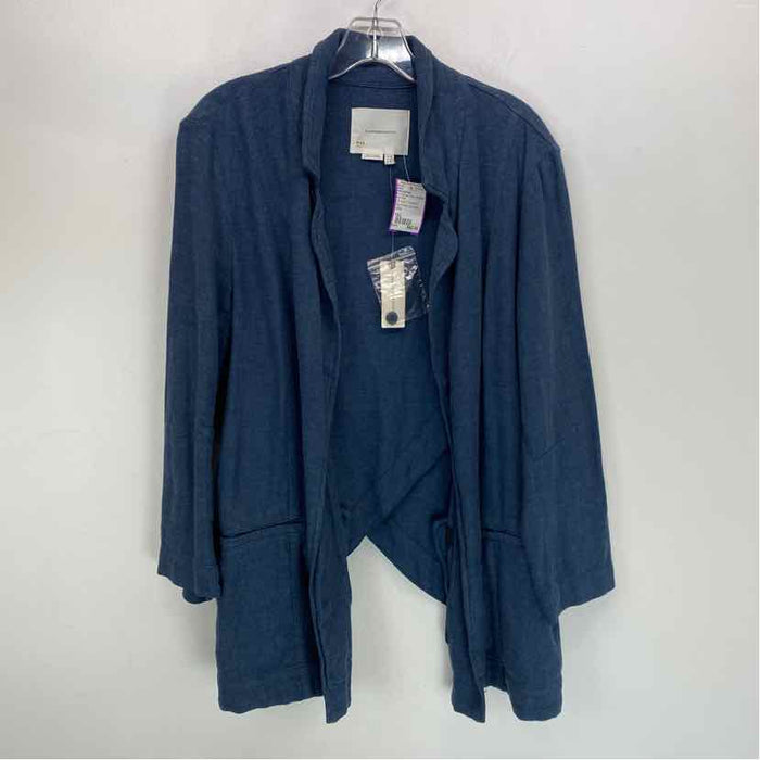 Pre-Owned Size 10/L Anthropologie Navy Jacket