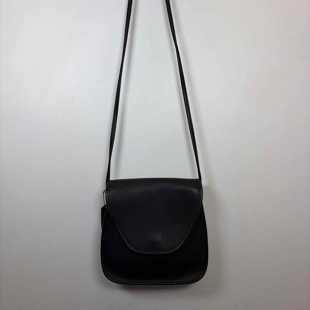 Pre-Owned Coach Black Leather Handbag