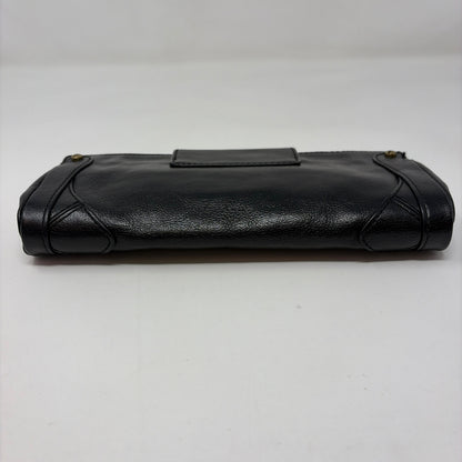 Pre-Owned Cole Haan Black Leather Wallet