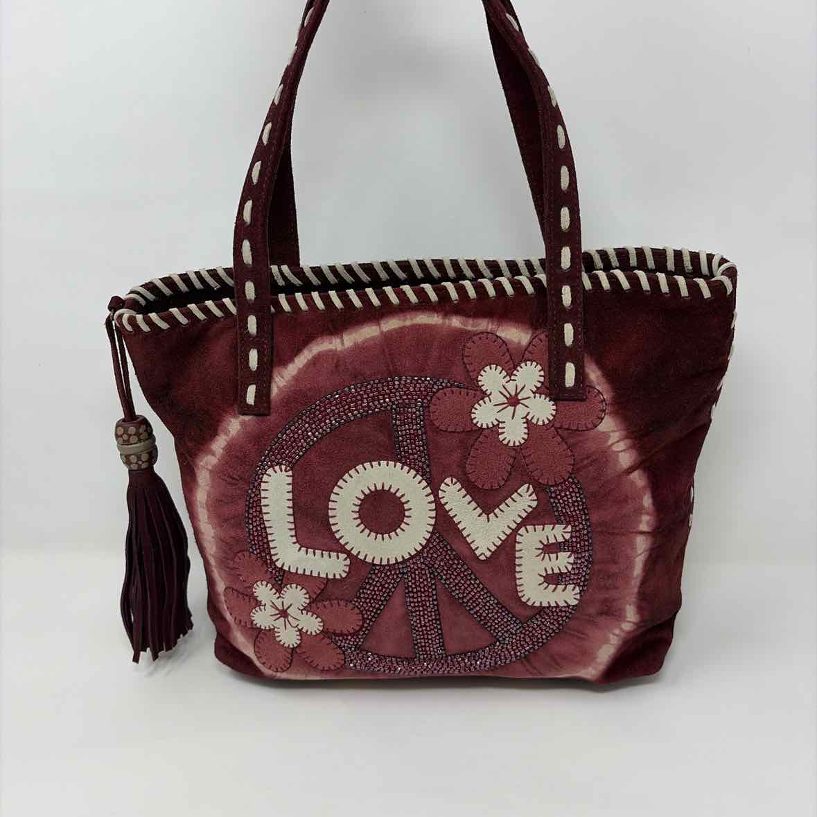 Pre-Owned Isabella Fiore Red Leather Handbag