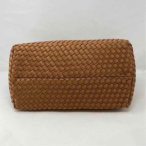 Pre-Owned Naghedi Cognac Neoprene Handbag
