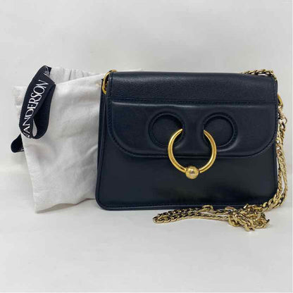 Pre-Owned JW Anderson Black Leather Designer Handbag
