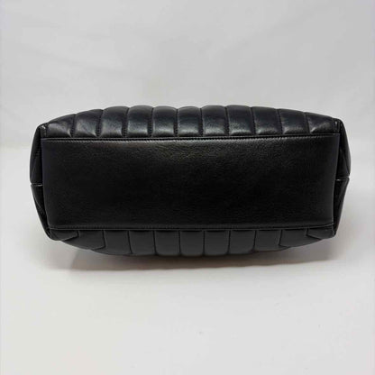 Pre-Owned Saint Laurent Black Leather Designer Handbag