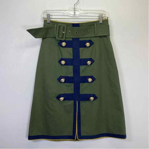 Pre-Owned Size S Manoush Olive Skirt