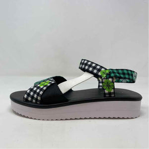 Pre-Owned Shoe Size 8.5 Kate Spade Green Multi Sandals