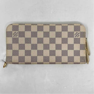 Pre-Owned Louis Vuitton Damier Azur Canvas Designer Wallet