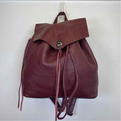 Pre-Owned Rebecca Minkoff Burgundy Leather Handbag
