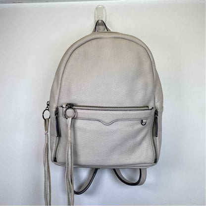 Pre-Owned Rebecca Minkoff Taupe Leather Handbag