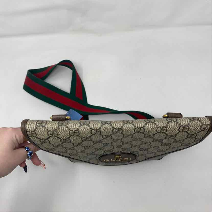 Pre-Owned Gucci Monogram Canvas Designer Handbag