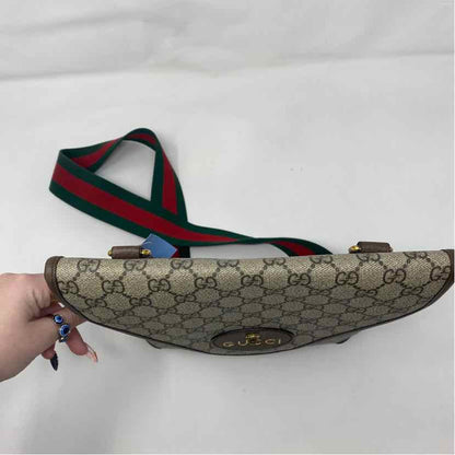 Pre-Owned Gucci Monogram Canvas Designer Handbag