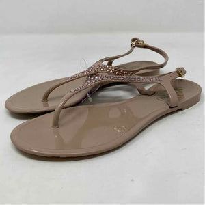 Pre-Owned Valentino Beige Plastic Shoe Size 5.5 Designer Shoes