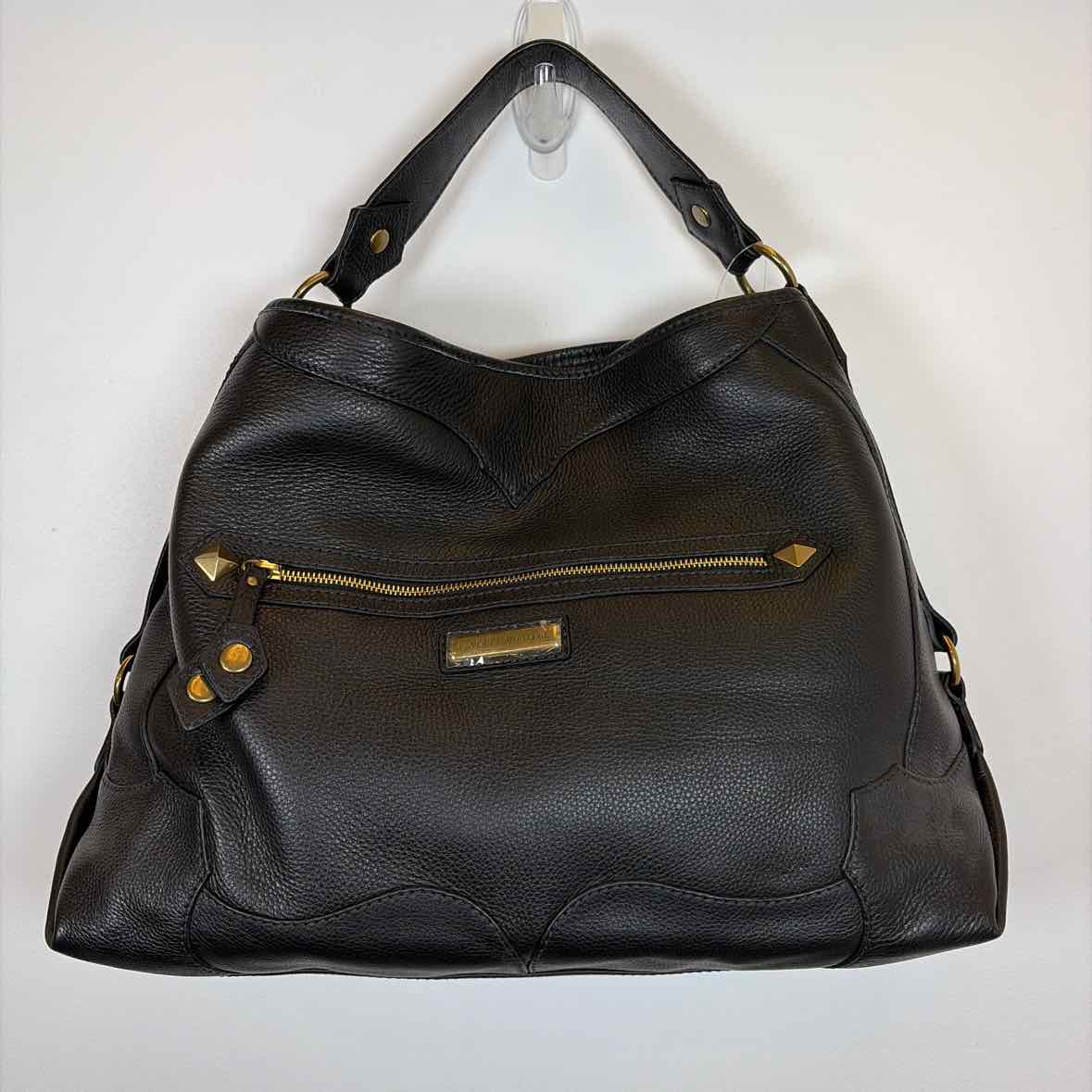 Pre-Owned Isabella Fiore Black Multi Leather Handbag