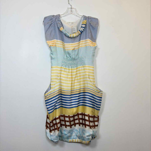 Pre-Owned Size L Tsumori Chisato Yellow Multi Casual Dress
